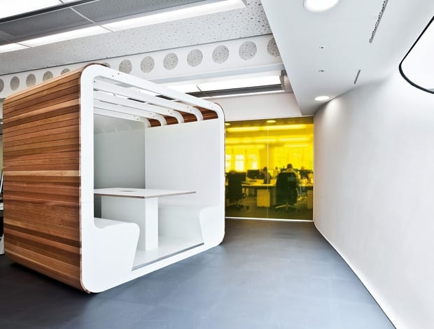 Dentsu's London offices by Interactive Space