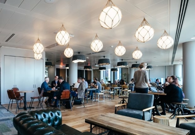 Co-working climbs the corporate ladder