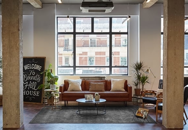 Dilapidated Georgian bank in Birmingham converted into Shoreditch-style office loft