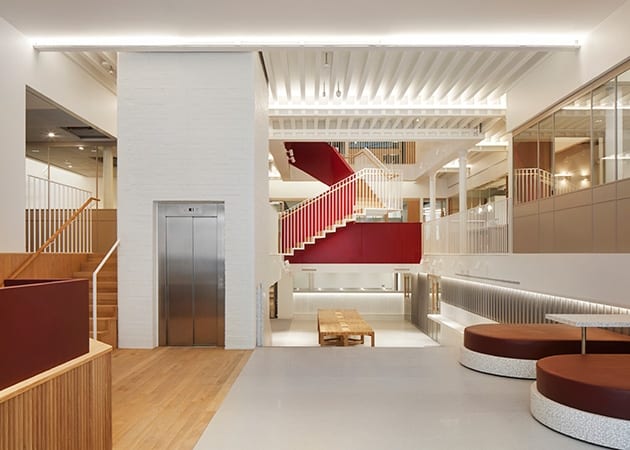 Fora's Brick Lane factory conversion elevates this office space to new heights