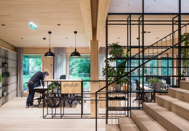 From the Archive: Snøhetta completes verdant, timber office project in Austria