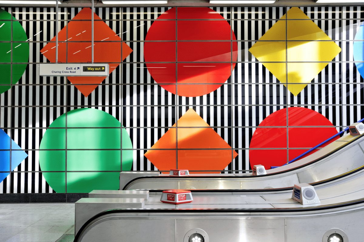 Colour Memories, Museum of Architecture, London Underground, Hawkins Brown, Daniel Buren, OnOffice magazine