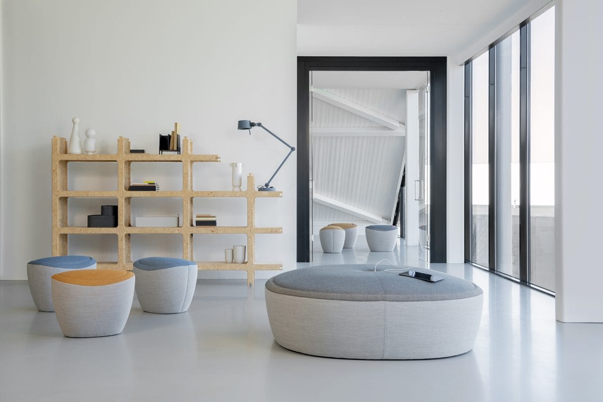 Favaretto&Partners Design Studio, Casala, Tonica, ottomans, office furniture, workspace, OnOffice magazine