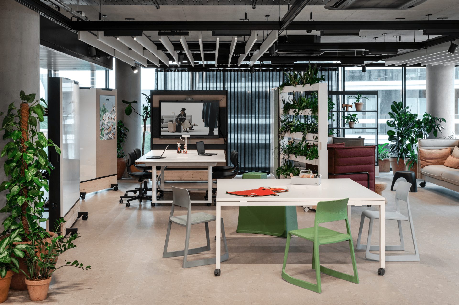 Vitra rethinks the future of workplace design at its new London hub