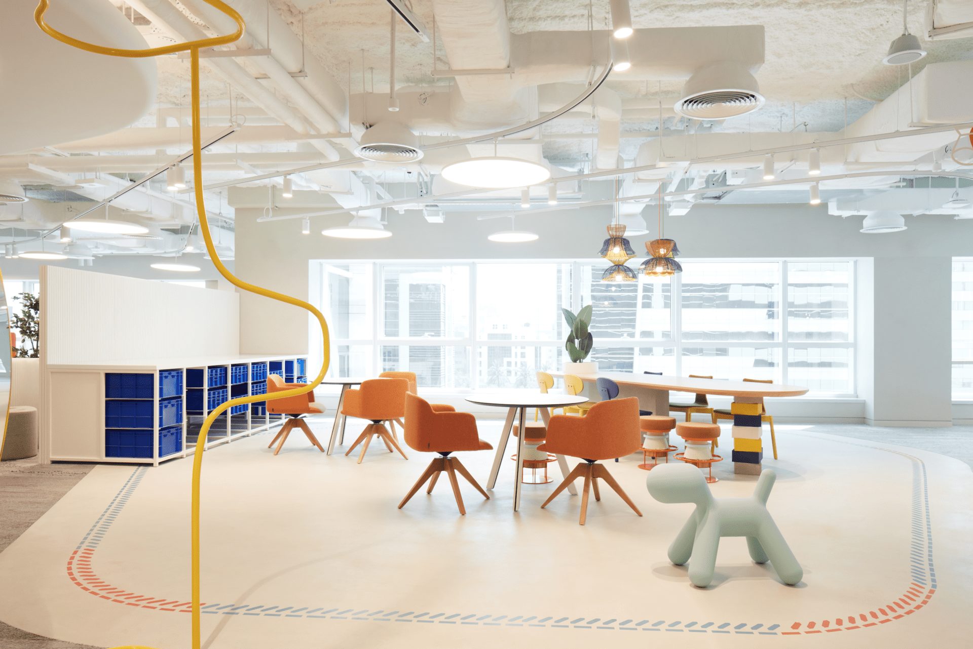 Roar Design, Abu Dhabi headquarters, office design, workplace design, Early Childhood Authority