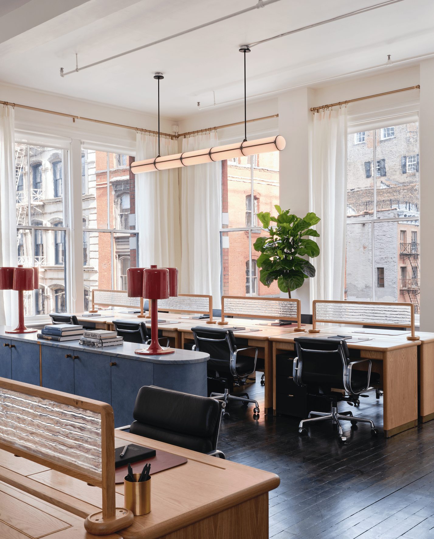 the malin, new york, fettle design, coworking space, office interiors, OnOffice magazine