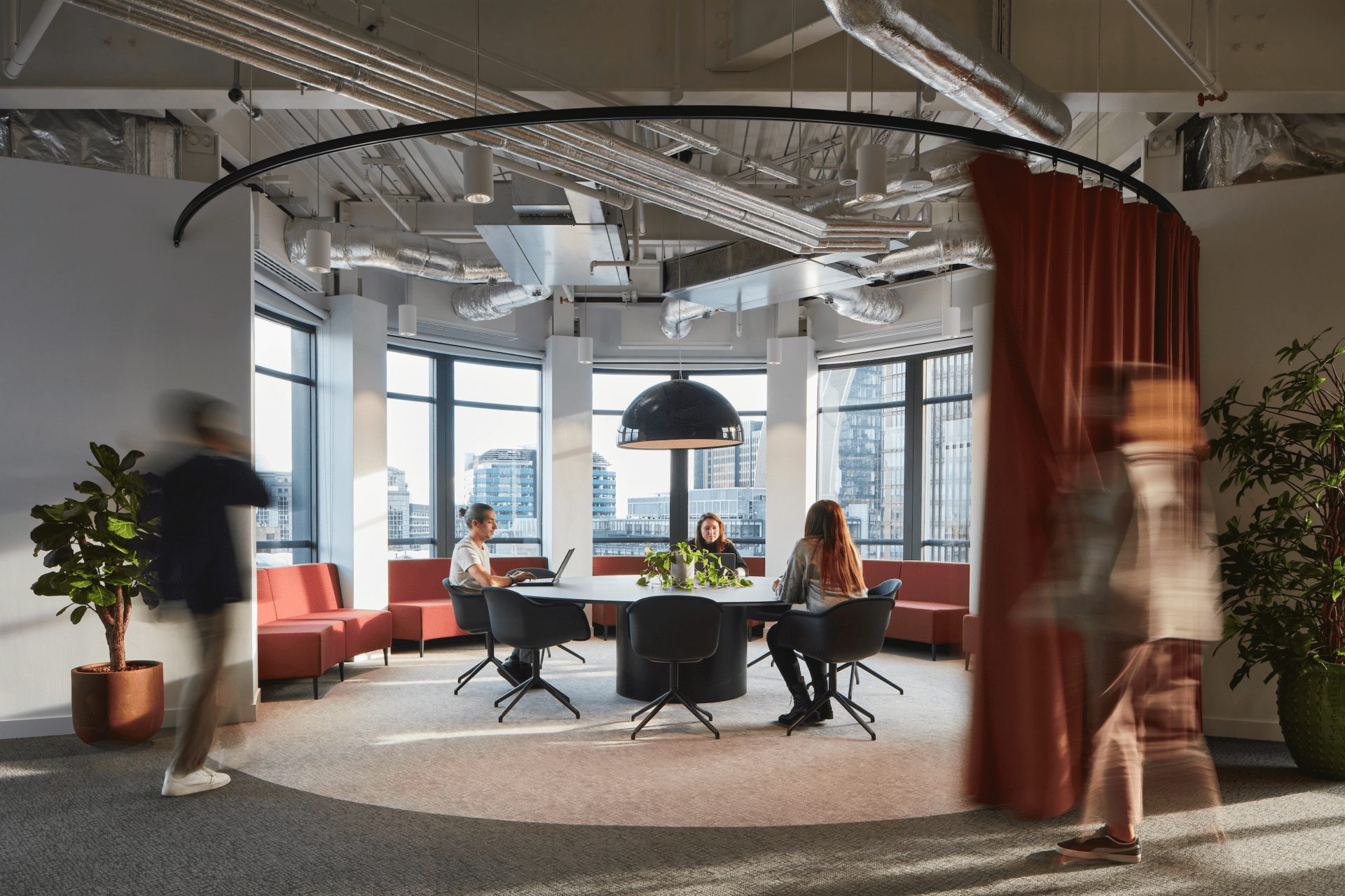 gensler, london, office interiors, workspace design, biophilia, london office, OnOffice magazine