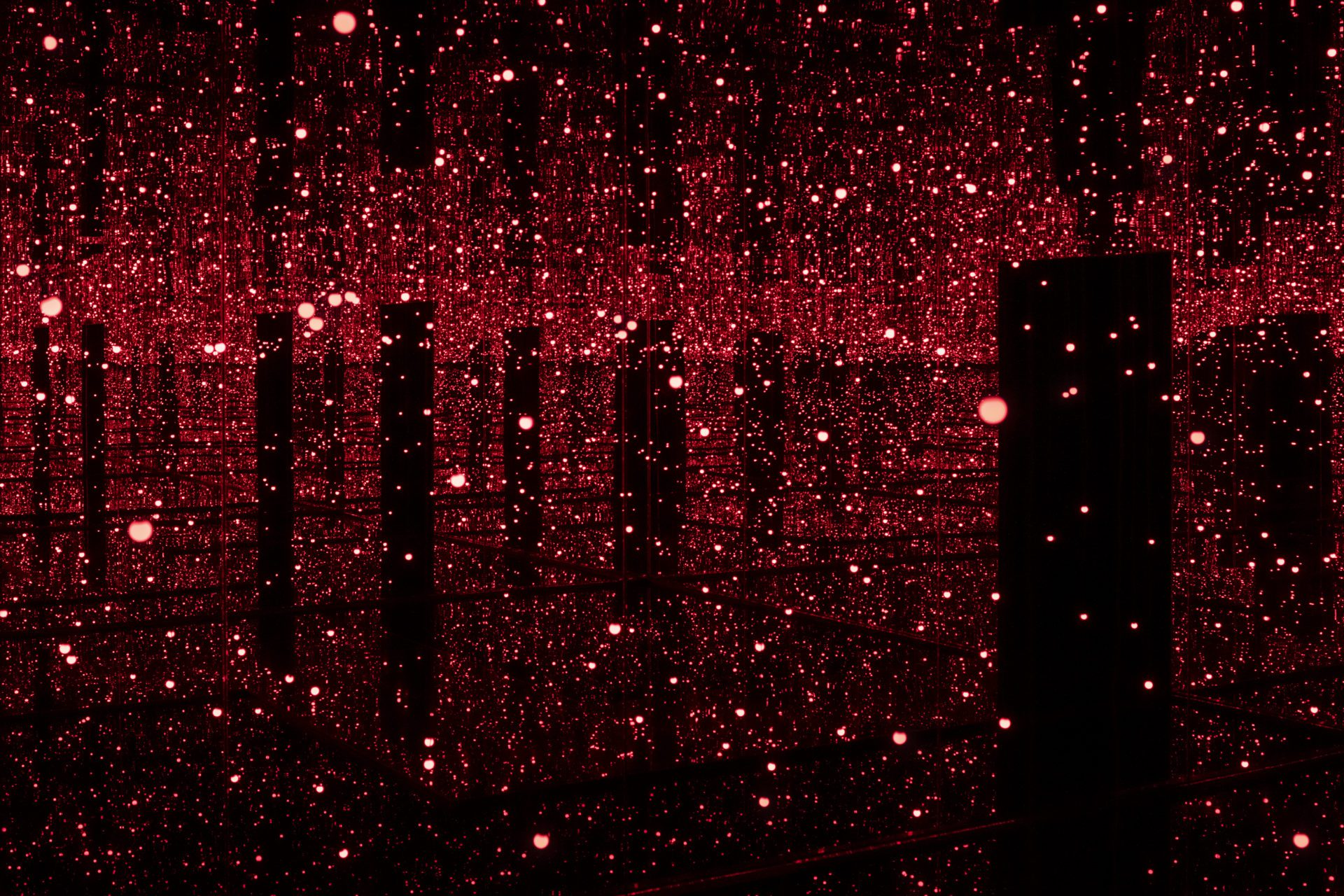 Yayoi Kusama's mirror rooms and polka-dot installations come to New York