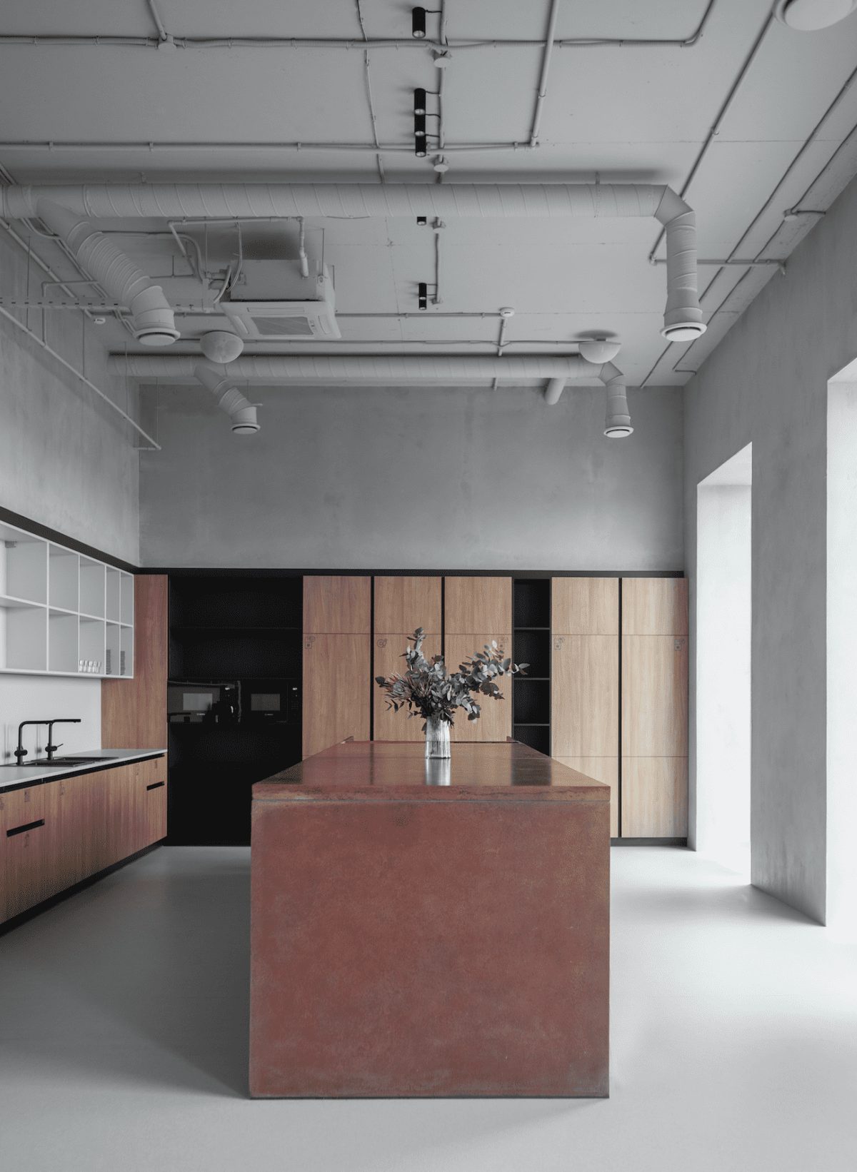 Kotra Architects designs Minsk office interior as concrete box ...