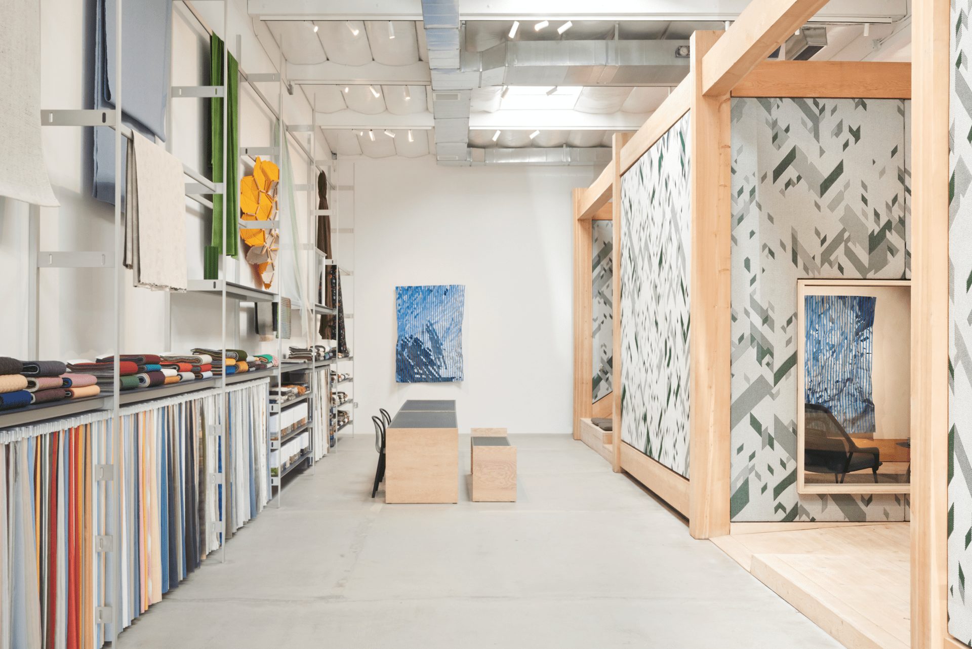 kvadrat, los angeles, usa, Ronan and Erwan Bouroullec, textiles, design, kvadrat show room los angeles, OnOffice magazine