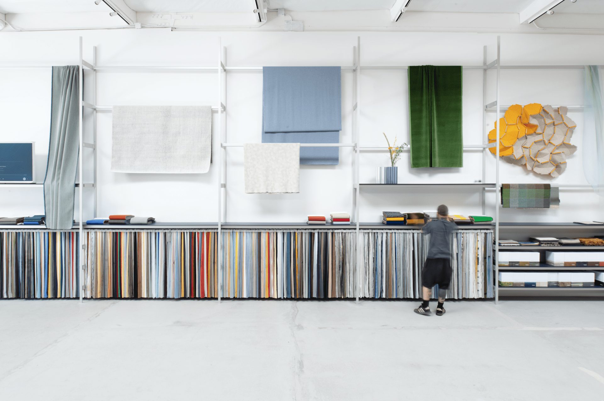 kvadrat, los angeles, usa, Ronan and Erwan Bouroullec, textiles, design, kvadrat show room los angeles, OnOffice magazine