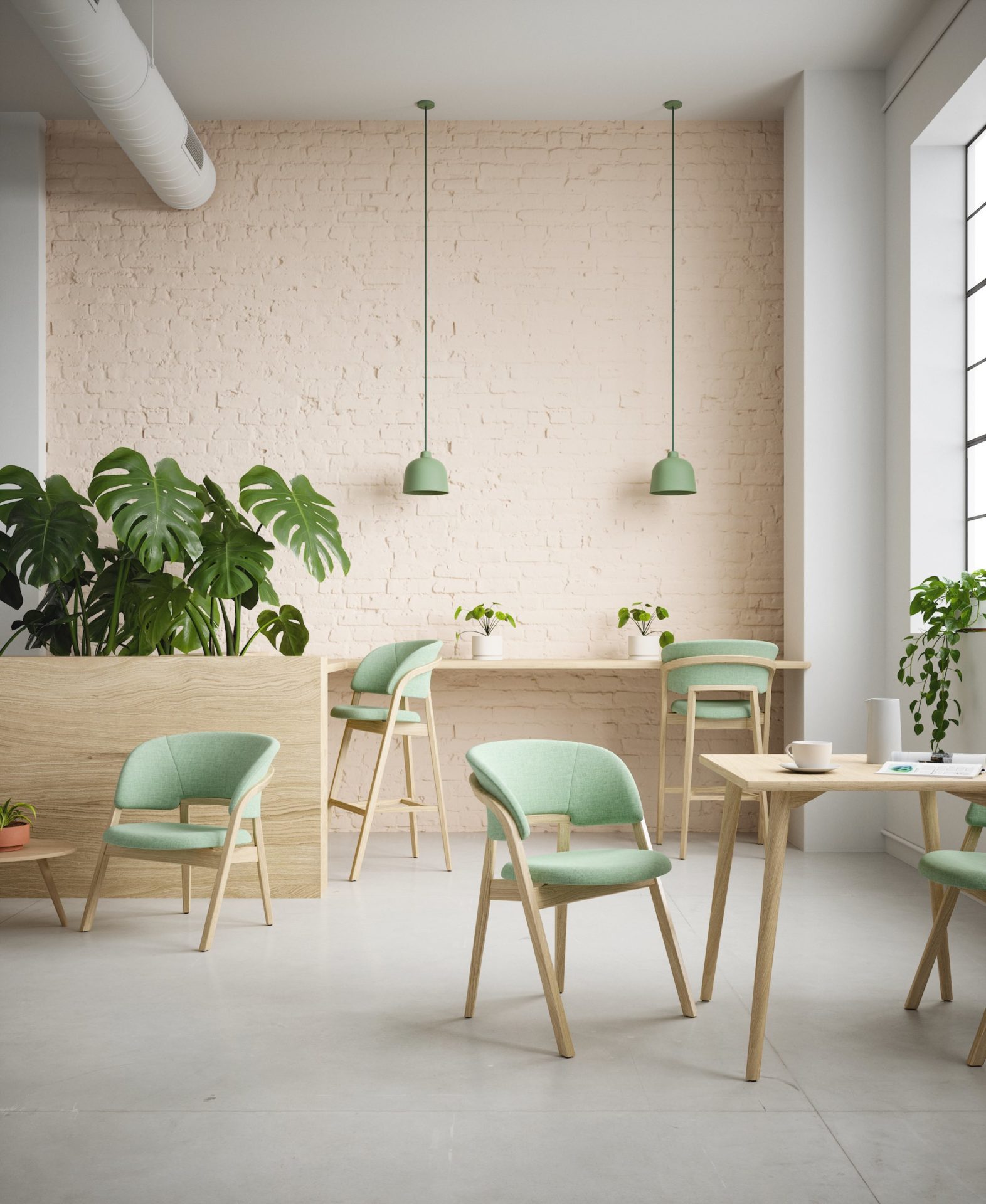 Design London Green Chairs