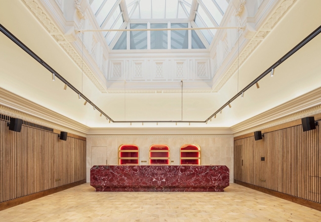 Flos' new lighting scheme for BAFTA's London HQ in a grand Grade II-listed building