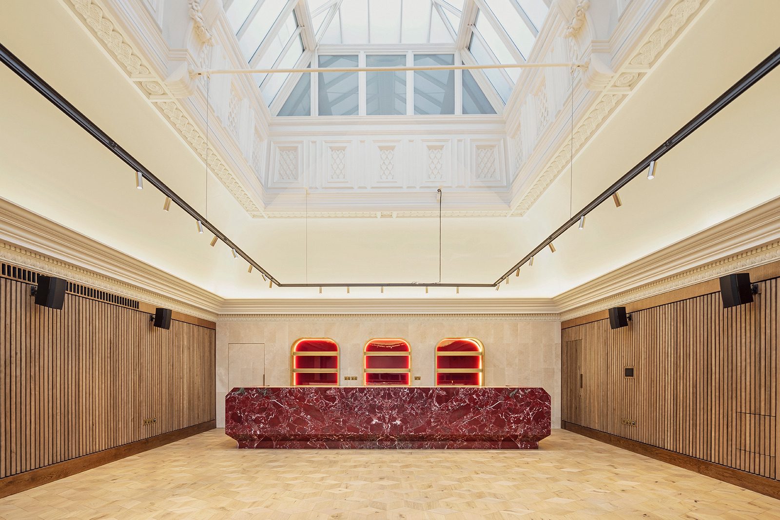 Flos' new lighting scheme for BAFTA's London HQ in a grand Grade II-listed building