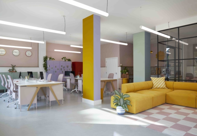 The Mustard Made London HQ Celebrates the Brand’s Colourful Identity