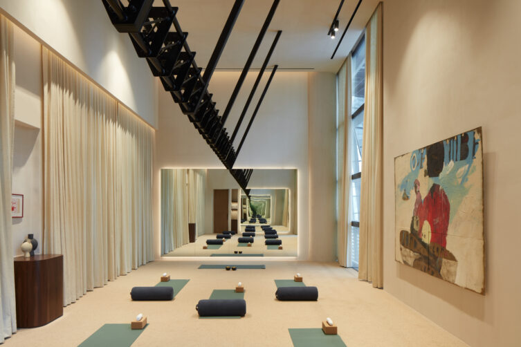 TR Studio breathes contemporary elegance into boutique fitness studio