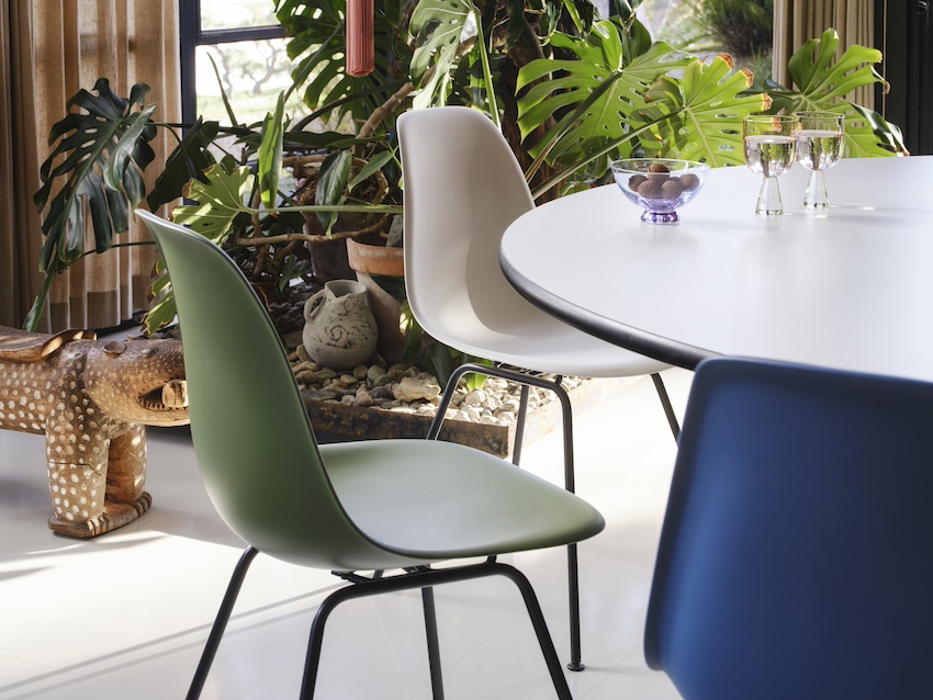 Vitra replaces its iconic Eames Plastic Chair with a recycled plastic model