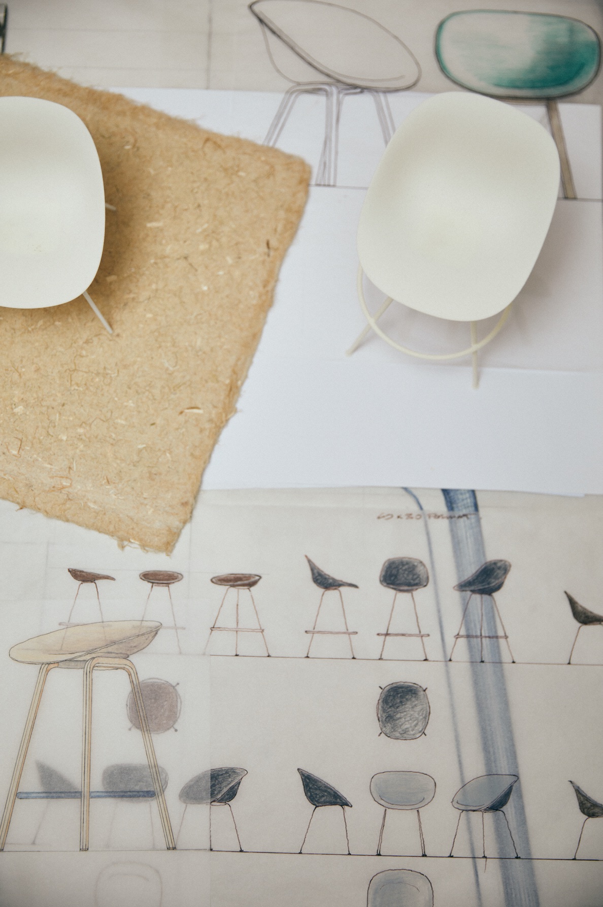 Normann Copenhagen Matt Collection drawing models