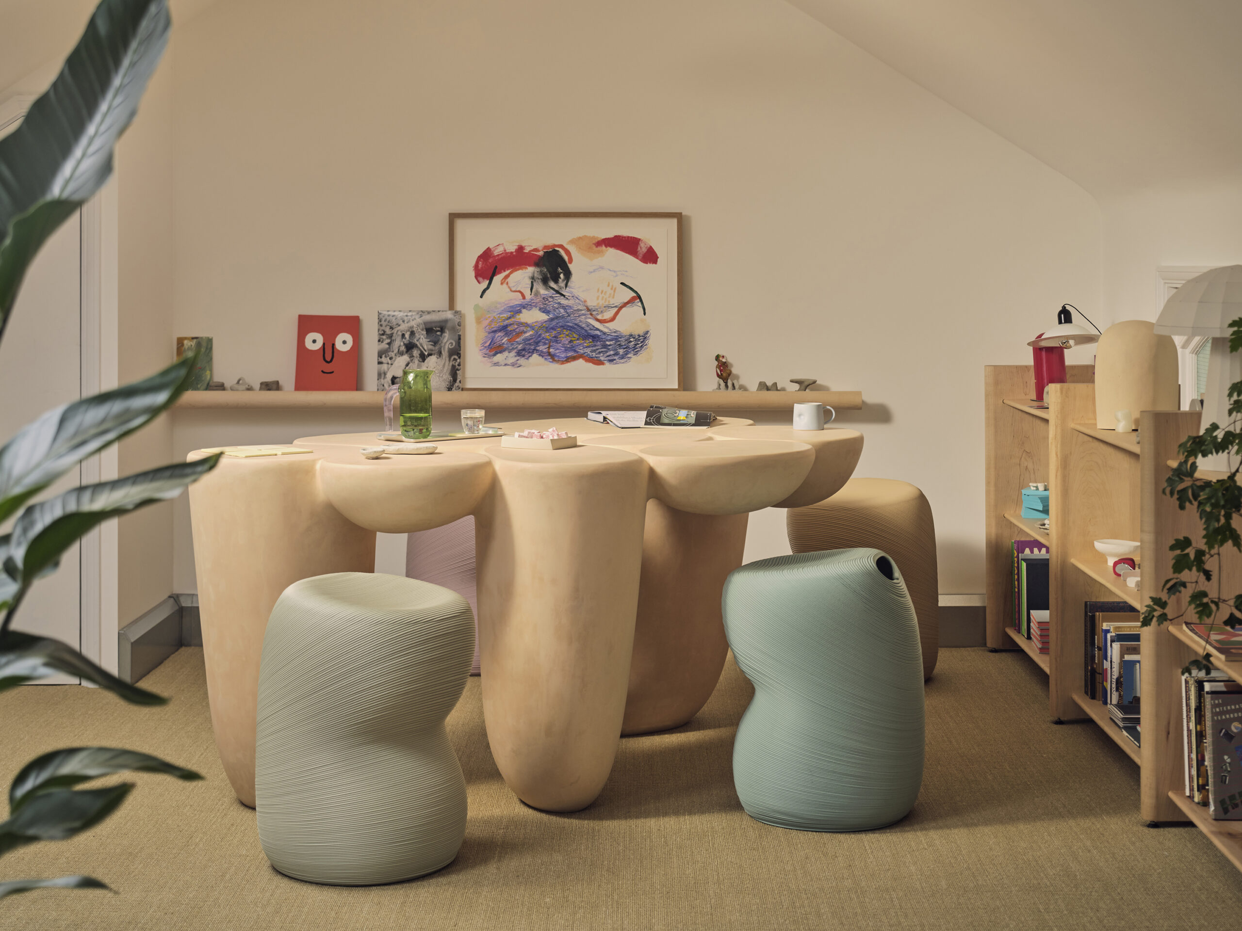 heirloom studios meeting desk