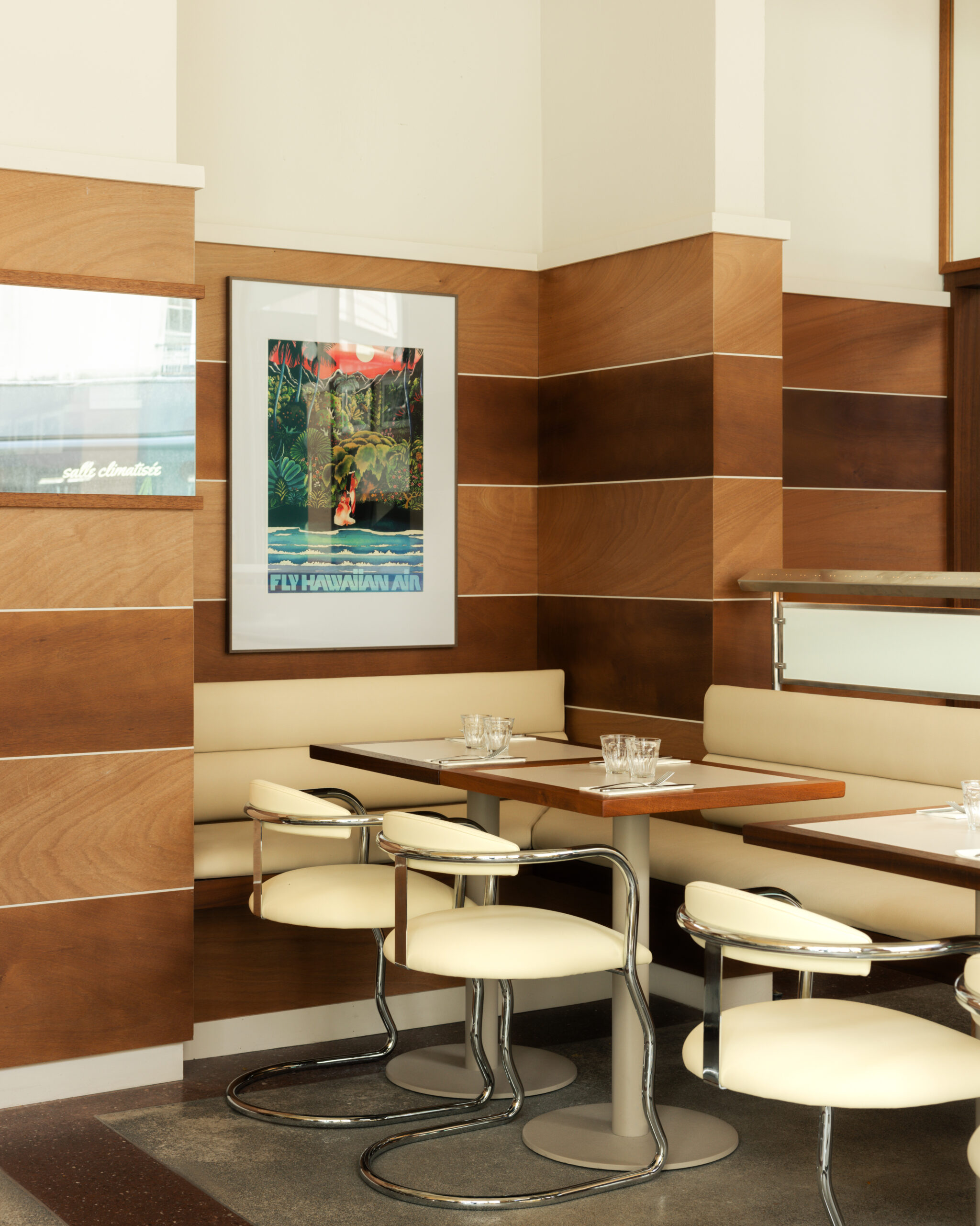 PNY restaurant colour scheme