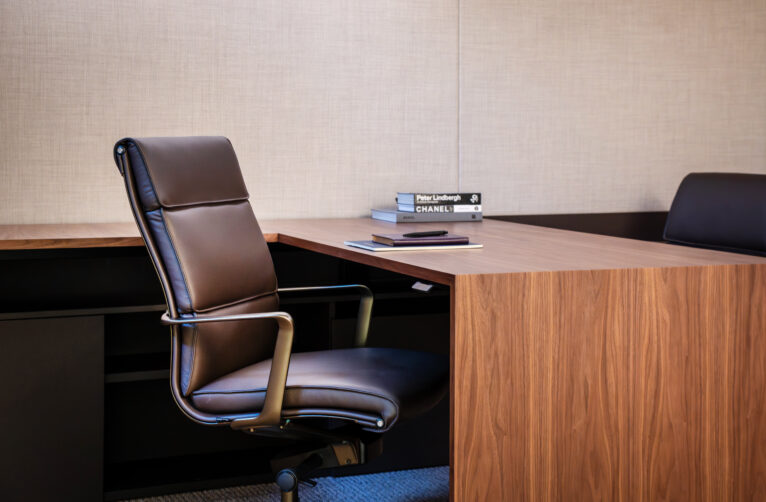 task systems chair and desk